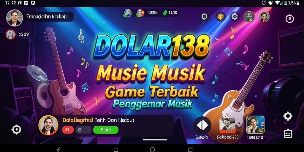 Tampilan gameplay DOLAR138 yang seru saat bermain musik.
