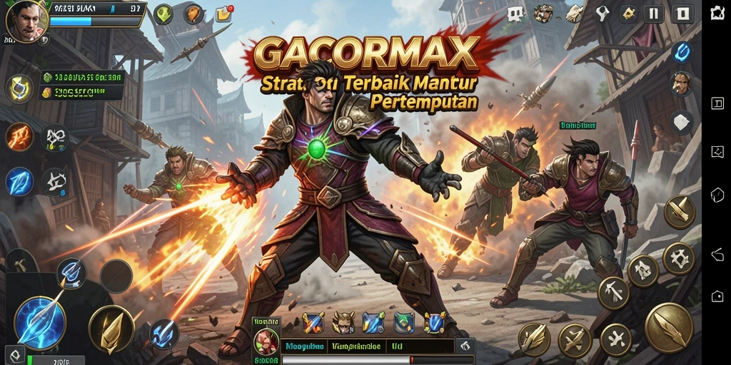 Tangkapan layar gameplay menakjubkan dari GACORMAX dengan pertempuran yang mendebarkan.